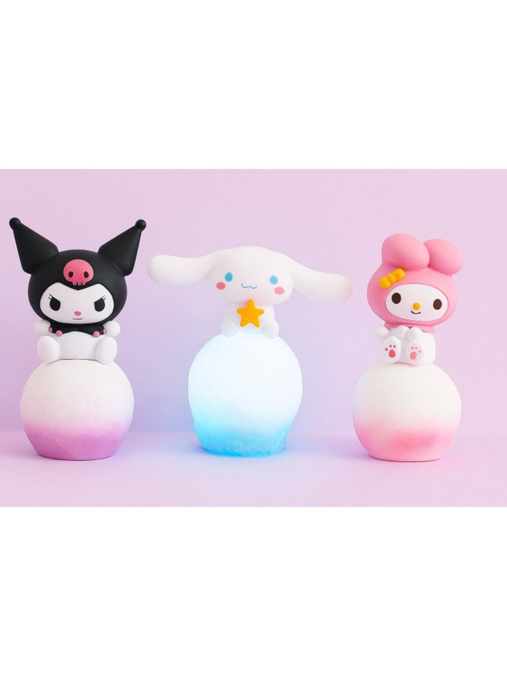 Hello Kitty Night Light Set – Kuromi, Cinnamoroll & My Melody LED Decor